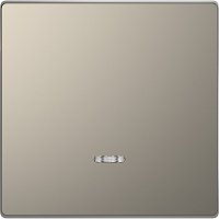 Лицевая панель Schneider Electric Merten D-Life для 1-кл. выключателя с подсветкой никель 